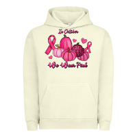 Pigment Pistachio In October We Wear Pink Pumpkins Urban Hoodie - RanaPortraitStore