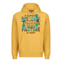 Mustard theres bullshit everywhere and not a pasture tbw Premium Hoodie - texasbilliewilder