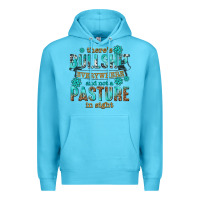 Ocean Blue theres bullshit everywhere and not a pasture tbw Premium Hoodie - texasbilliewilder