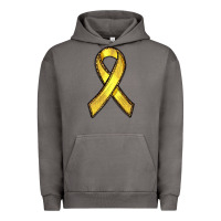 Pigment Tornado Gold Cancer ribbon Urban Hoodie - RanaPortraitStore