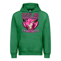 Emerald keep on talking yourself im not pretty western Urban Hoodie - texasbilliewilder