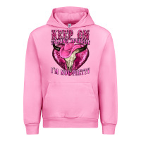 Fuchsia Pink keep on talking yourself im not pretty western Urban Hoodie - texasbilliewilder