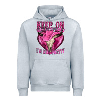 Heather Grey keep on talking yourself im not pretty western Urban Hoodie - texasbilliewilder