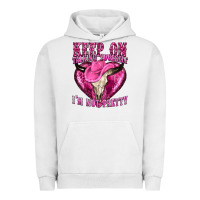 Pigment Lunar Rock keep on talking yourself im not pretty western Urban Hoodie - texasbilliewilder
