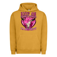 Pigment Peanut Butter keep on talking yourself im not pretty western Urban Hoodie - texasbilliewilder
