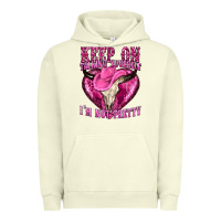 Pigment Pistachio keep on talking yourself im not pretty western Urban Hoodie - texasbilliewilder