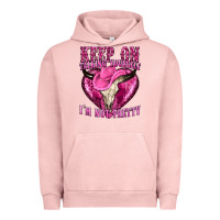 Pigment Salmon keep on talking yourself im not pretty western Urban Hoodie - texasbilliewilder