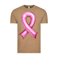 Vintage Coffee Balloon cancer ribbon Vintage Tee - Artiststas