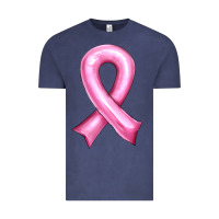 Vintage Denim Balloon cancer ribbon Vintage Tee - Artiststas