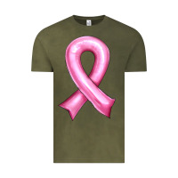 Vintage Olive Balloon cancer ribbon Vintage Tee - Artiststas