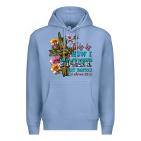 Colony Blue this is how i fight my battle tbw Premium Hoodie - texasbilliewilder