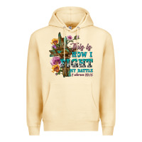Pina Colada this is how i fight my battle tbw Premium Hoodie - texasbilliewilder