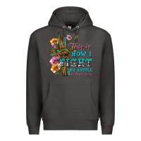 Smoke this is how i fight my battle tbw Premium Hoodie - texasbilliewilder