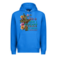 True Royal this is how i fight my battle tbw Premium Hoodie - texasbilliewilder