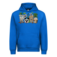 Cobalt koala coffee cups Urban Hoodie - texasbilliewilder