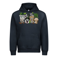 Navy koala coffee cups Urban Hoodie - texasbilliewilder