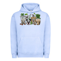 Pigment Grape Ice koala coffee cups Urban Hoodie - texasbilliewilder