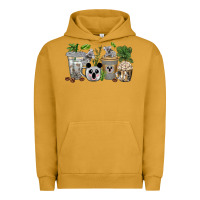 Pigment Peanut Butter koala coffee cups Urban Hoodie - texasbilliewilder