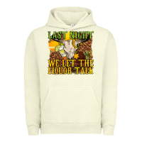 Pigment Pistachio last night we let the liquor talk western Urban Hoodie - texasbilliewilder