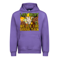 Tulip last night we let the liquor talk western Urban Hoodie - texasbilliewilder