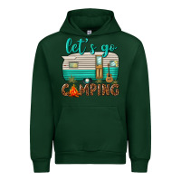 Foreset Green lets go camping Urban Hoodie - texasbilliewilder