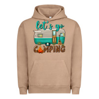 Pigment Burro lets go camping Urban Hoodie - texasbilliewilder