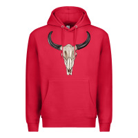 Cardinal western bull skull tbw Premium Hoodie - texasbilliewilder