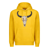Lemon western bull skull tbw Premium Hoodie - texasbilliewilder