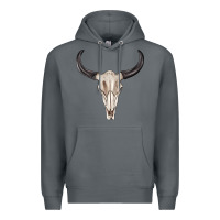 Rock western bull skull tbw Premium Hoodie - texasbilliewilder