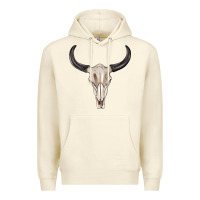 Sandshell western bull skull tbw Premium Hoodie - texasbilliewilder