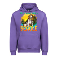 Tulip life is better with a beagle Urban Hoodie - texasbilliewilder