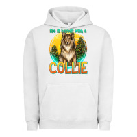 Pigment Lunar Rock life is better with a collie Urban Hoodie - texasbilliewilder