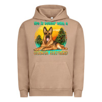 Pigment Burro life is better with a german shepherd Urban Hoodie - texasbilliewilder
