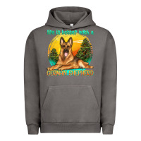 Pigment Tornado life is better with a german shepherd Urban Hoodie - texasbilliewilder