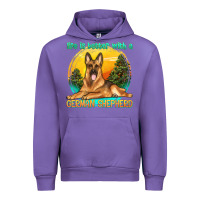 Tulip life is better with a german shepherd Urban Hoodie - texasbilliewilder