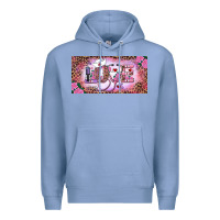 Colony Blue Valentine's Day Nurse Love Premium Hoodie - RanaPortraitStore