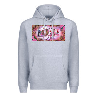 Heather Grey Valentine's Day Nurse Love Premium Hoodie - RanaPortraitStore