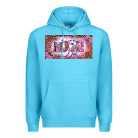 Ocean Blue Valentine's Day Nurse Love Premium Hoodie - RanaPortraitStore