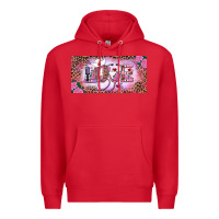Red Valentine's Day Nurse Love Premium Hoodie - RanaPortraitStore