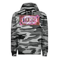 Slate Camo Valentine's Day Nurse Love Premium Hoodie - RanaPortraitStore