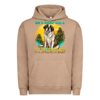 Pigment Burro life is better with a st.bernard Urban Hoodie - texasbilliewilder