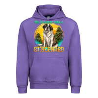 Tulip life is better with a st.bernard Urban Hoodie - texasbilliewilder