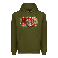 Army Green mama claus Premium Hoodie - Zillion Design Studio