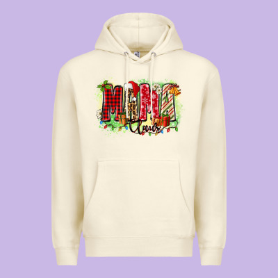 Mama Claus Premium Hoodie Designed By Zillion Design Studio