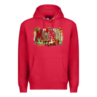 Cardinal mama claus Premium Hoodie - Zillion Design Studio