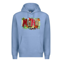 Colony Blue mama claus Premium Hoodie - Zillion Design Studio