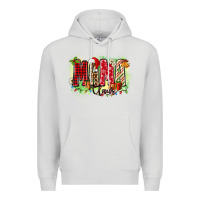 Dove Grey mama claus Premium Hoodie - Zillion Design Studio
