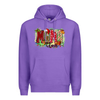 Purple mama claus Premium Hoodie - Zillion Design Studio