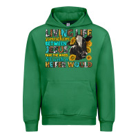 Emerald living life somewhere between jesus Urban Hoodie - texasbilliewilder