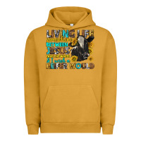 Pigment Peanut Butter living life somewhere between jesus Urban Hoodie - texasbilliewilder